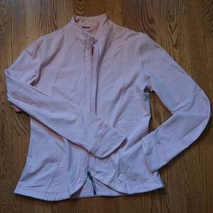 RARE - Light pink Lululemon sweater with built in hand covers